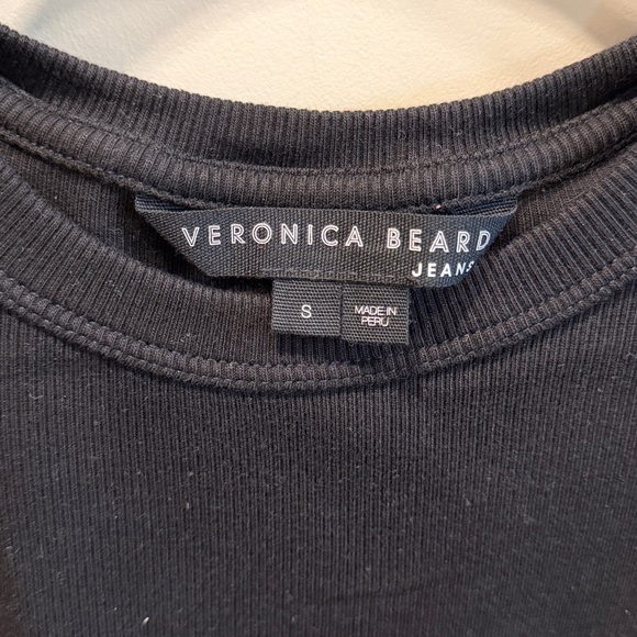 Veronica Beard Puff long Sleeve Top - Black - Picture 5 of 8